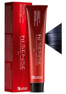 Безаммиачная крем-краска Permanent Hair Colour №1.1 Blue Black по цене 350₴  в категории Краска для волос Koster