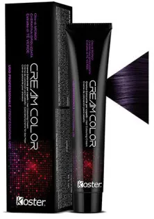 Крем-фарба для волосся Cream Color №2.20 Very Dark Violet Brown за ціною 295₴  у категорії Koster Ефект для волосся Фарбування