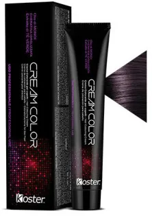 Крем-фарба для волосся Cream Color №5.20 Medium Violet за ціною 295₴  у категорії Косметика для волосся Бренд Koster