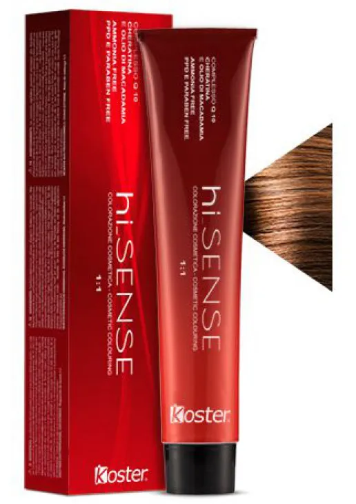 Koster Безаміачна крем-фарба Permanent Hair Colour №8.43 Light Golden Copper Blonde - фото 1