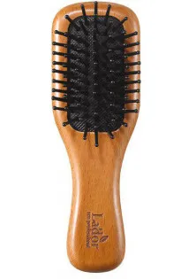 Професійний дерев'яний гребінець для волосся Mini Wooden Paddle Brush за ціною 225₴  у категорії Аксесуари та техніка Об `єм 1 шт