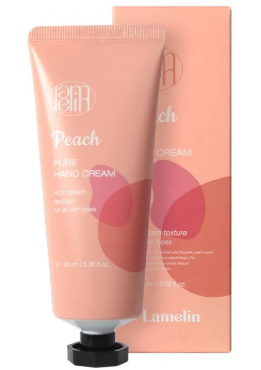Крем для рук Pure Hand Cream Peach - фото 1