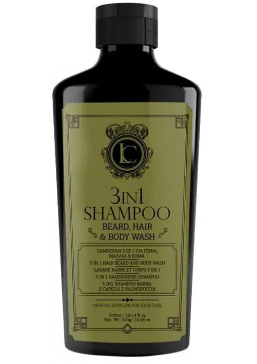 Шампунь для бороди, волосся та тіла 3 In 1 Shampoo - фото 1