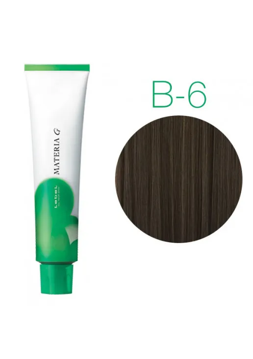 Перманентная краска для седых волос B6 Темный блонд коричневый - фото 1