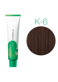 Перманентна фарба для сивого волосся K6 Темний блонд мідний за ціною 1025₴  у категорії Косметика для волосся Тип Фарба для волосся