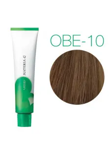 Перманентная краска для седых волос OBE10 Яркий блондин оранжево-бежевый по цене 1025₴  в категории Косметика для волос Страна производства Япония