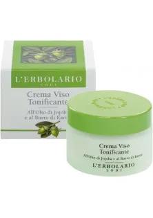 Купити Lerbolario Тонізуючий крем для обличчя на основі олії ши та жожоба Crema Viso Tonificante вигідна ціна