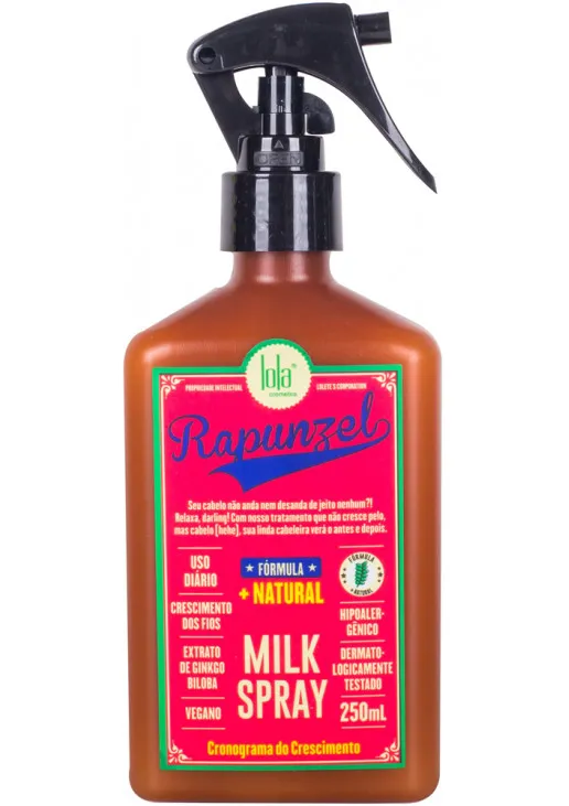 Спрей-кондиціонер для зволоження волосся Rapunzel Milk Spray - фото 1