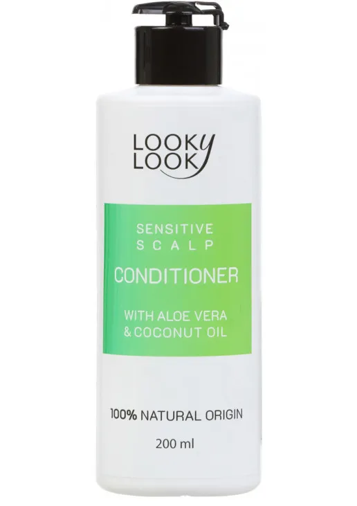 Кондиціонер для всіх типів волосся та чутливої шкіри голови Conditioner With Aloe Vera & Coconut Oil - фото 1