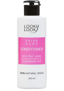 Кондиціонер для захисту кольору натурального та фарбованого волосся Conditioner With Fruit Acids, Macadamia & Lemongrass Oils