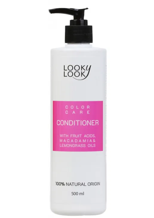 Кондиционер для защиты цвета натуральных и окрашенных волос Conditioner With Fruit Acids, Macadamia & Lemongrass Oils - фото 2