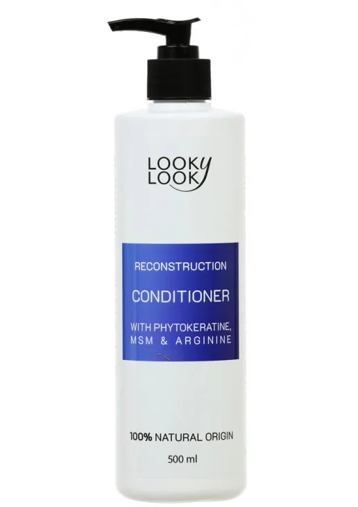 Кондиціонер для відновлення структури волосся Conditioner With Phytokeratine, MSM & Arginine - фото 2