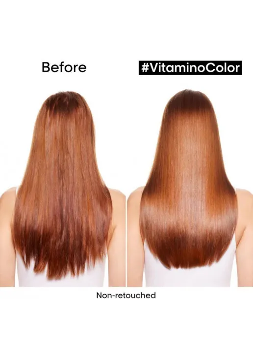 Маска для захисту і збереження кольору фарбованого волосся Vitamino Color Masque - фото 3