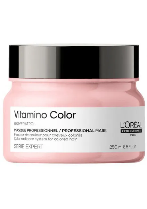 Маска для захисту і збереження кольору фарбованого волосся Vitamino Color Masque - фото 1