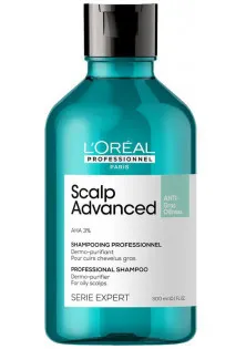 Шампунь для схильного до жирності волосся Scalp Advanced Anti-Oiliness Dermo-Purifier Shampoo за ціною 651₴  у категорії Косметика для волосся Бренд L'Oreal Professionnel