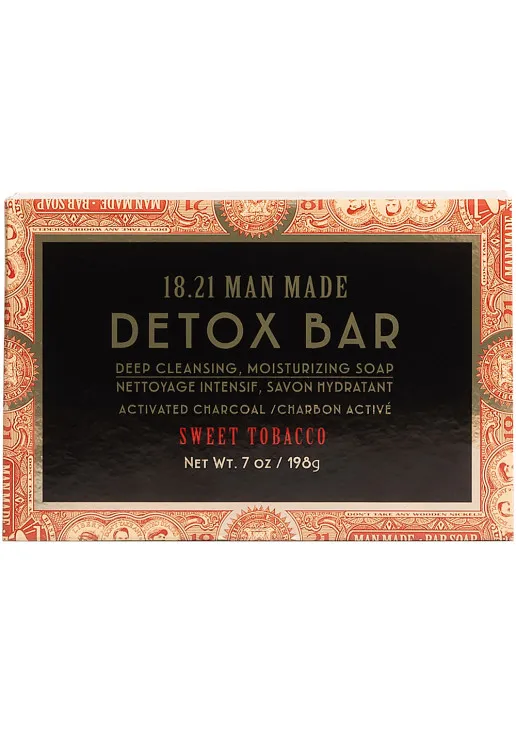 Детокс-мило Detox Bar Soap Sweet Tobacco - фото 1