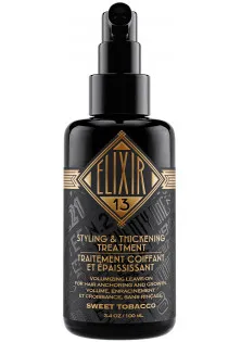Еліксир для зміцнення, укладання, запобігання випадіння волосся Elixir 13 Sweet Tobacco