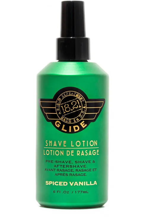 18.21 Man Made Бальзам для гоління Moisturizing Glide Shaving Lotion Spiced Vanilla - фото 1