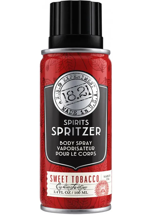 Спрей для тіла Spirits Spritzer Sweet Tobacco - фото 1