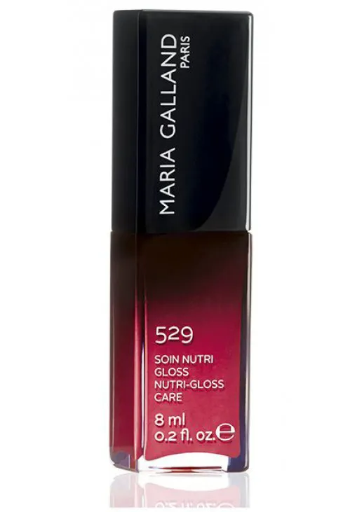 Maria Galland Paris Блиск-догляд для губ рожеве мереживо 529-Nutri-Gloss Care Tulle Rose-30-V - фото 1