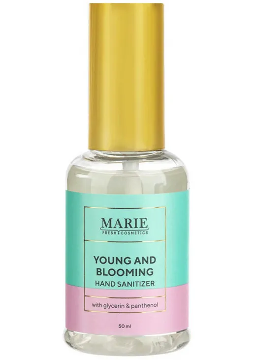 Marie Fresh Cosmetics Антисептическое средство для маникюра и педикюра Young And Blooming - фото 1