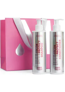 Купити Marie Fresh Cosmetics Набір подарунковий в рожевому пакеті Colored Hair Care/Color Protection вигідна ціна