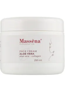 Крем для лица с алоэ вера Face Cream Aloe Vera Aloe Vera-Collagen по цене 97₴  в категории Косметика для лица Бренд Massena