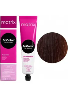 Стійка крем-фарба для волосся SoColor Pre-Bonded Permanent 6N в Україні