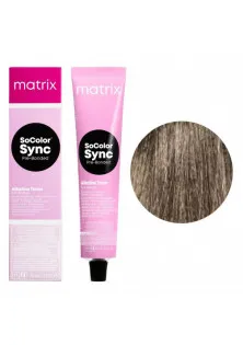 Тонер на лужній основі без аміаку SoColor Sync Pre-Bonded Alkaline Toner 8N за ціною 389₴  у категорії Matrix Тип Тонер для волосся