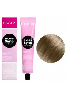 Тонер на лужній основі без аміаку SoColor Sync Pre-Bonded Alkaline Toner 7NA за ціною 389₴  у категорії Засоби для фарбування волосся Тип Тонер для волосся