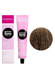Тонер на щелочной основе без аммиака SoColor Sync Pre-Bonded Alkaline Toner 7M по цене 412₴  в категории Matrix Тип волос Все типы волос