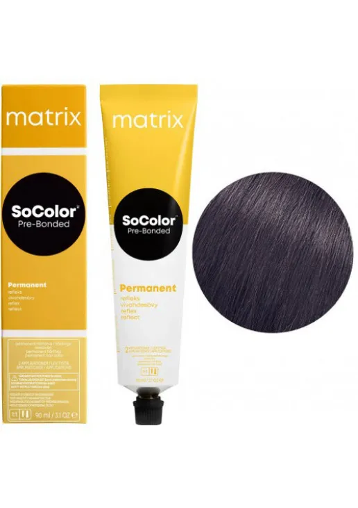 Стойкая крем-краска для волос SoColor Pre-Bonded Permanent 4VA - фото 1
