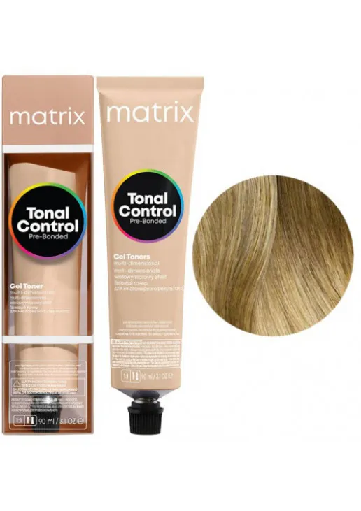 Кислотний тонер для волосся Tonal Control Pre-Bonded Gel Toner 9NGA - фото 1