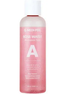 Двофазний тонер для обличчя з трояндою Rose Water Bio Ampoule Toner за ціною 769₴  у категорії Тонер для обличчя Medi-Peel
