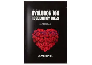 Тканинна маска для обличчя Hyaluron 100 Rose Energy Tox Mask за ціною 73₴  у категорії Переглянуті товари