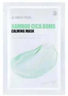 Заспокійлива тканинна маска для обличчя Bamboo Cica Bomb Calming Mask