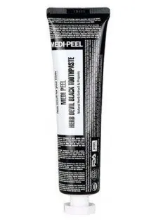 Отбеливающая зубная паста с углем Herb Devil Black Toothpaste по цене 245₴  в категории Medi-Peel Пол Универсально