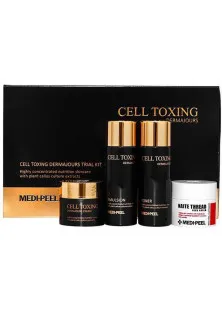 Мініатюри косметики зі стовбуровими клітинами Cell Toxing Dermajours Trial Kit за ціною 530₴  у категорії Medi-Peel Тип шкіри Усі типи шкіри