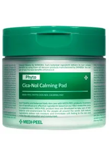 Пади для обличчя із заспокійливою дією Cica-Nol Calming Pad за ціною 719₴  у категорії Засоби для очищення шкіри обличчя Бренд Medi-Peel