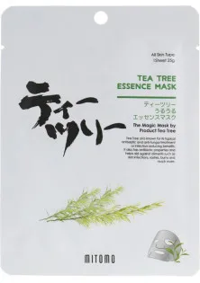 Тканинна маска на основі чайного дерева за ціною 110₴  у категорії Тканинні маски