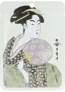 Тканинна маска японка з екстрактом квіток сакури та маточним молочком за ціною 160₴  у категорії Тканинні маски