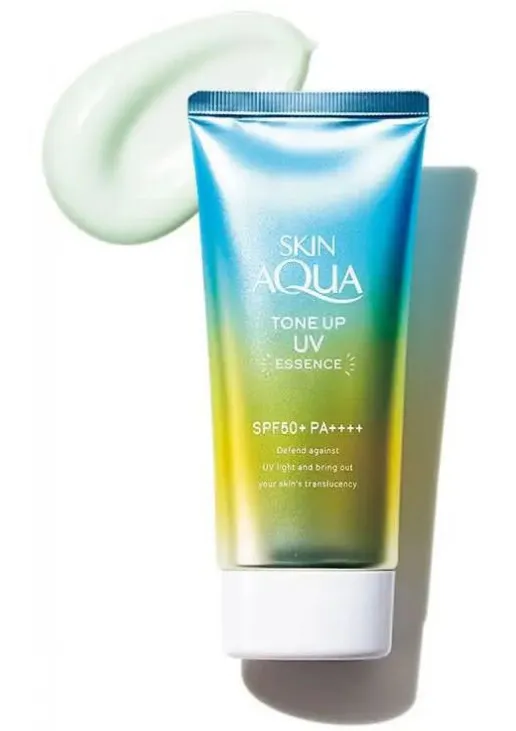 Сонцезахисний крем Skin Aqua Mint Green - фото 2