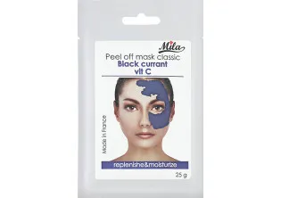 Маска альгінатна класична порошкова Чорна смородина та вітамін С Peel Off Mask Black Currant Vitamin C за ціною 75₴  у категорії Переглянуті товари