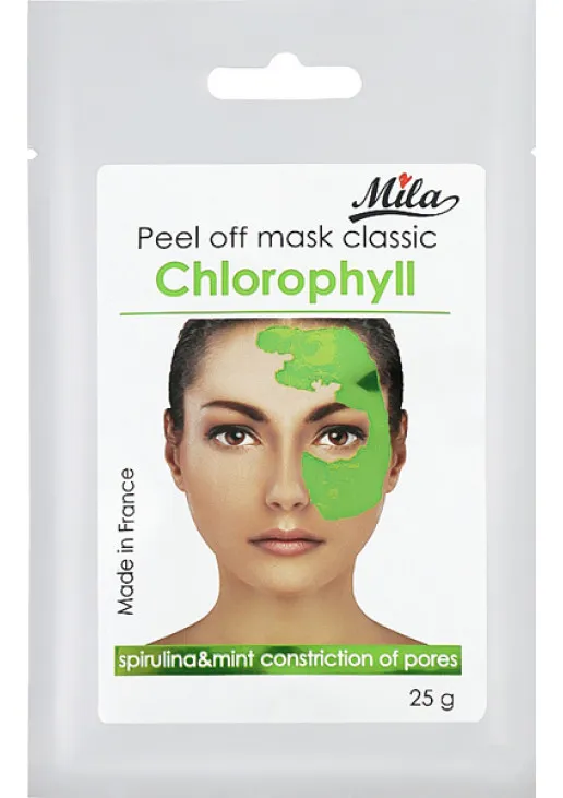 Маска альгінатна класична порошкова Хлорофіл Peel Off Mask Chlorophyll - фото 1
