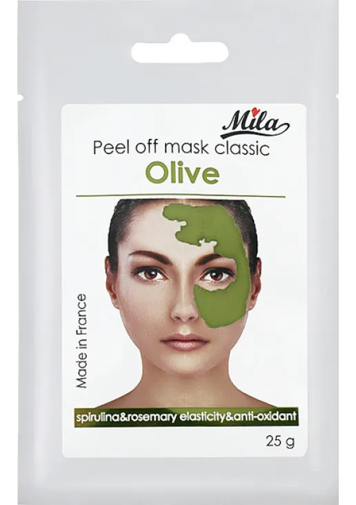 Маска альгінатна класична порошкова Оливка Peel Off Mask Olive - фото 1