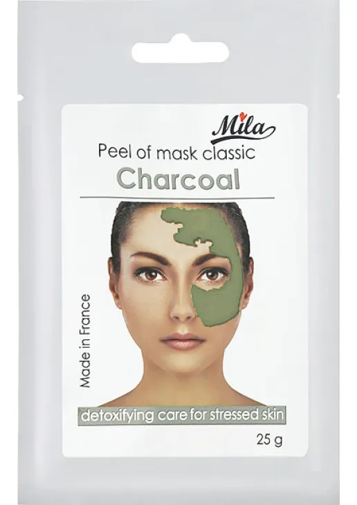 Маска альгінатна класична порошкова детоксикуюча Деревне вугілля Peel Off Mask Charcoal - фото 1