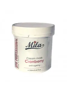 Маска з журавлиною кремова антивікова Cream-Mask Cranberry