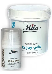 Купити Mila Cкраб для обличчя Facial Scrub Enjoy Gold вигідна ціна