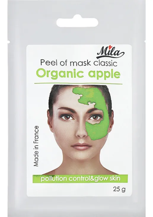 Маска альгінатна класична порошкова Органічне яблуко Peel Off Mask Organic Apple - фото 1
