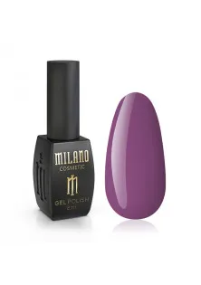 Купить Milano Гель-лак для ногтей серовато-пурпурно-красный Milano №030, 8 ml выгодная цена